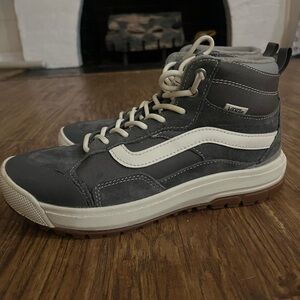 Vans Ultrarange Exo Hi MTE Pewter Gray Hiking Shoe Sneaker Boot